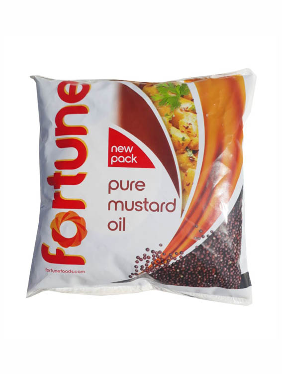 Fortune Pure Mustard Oil (500ml) Pouch
